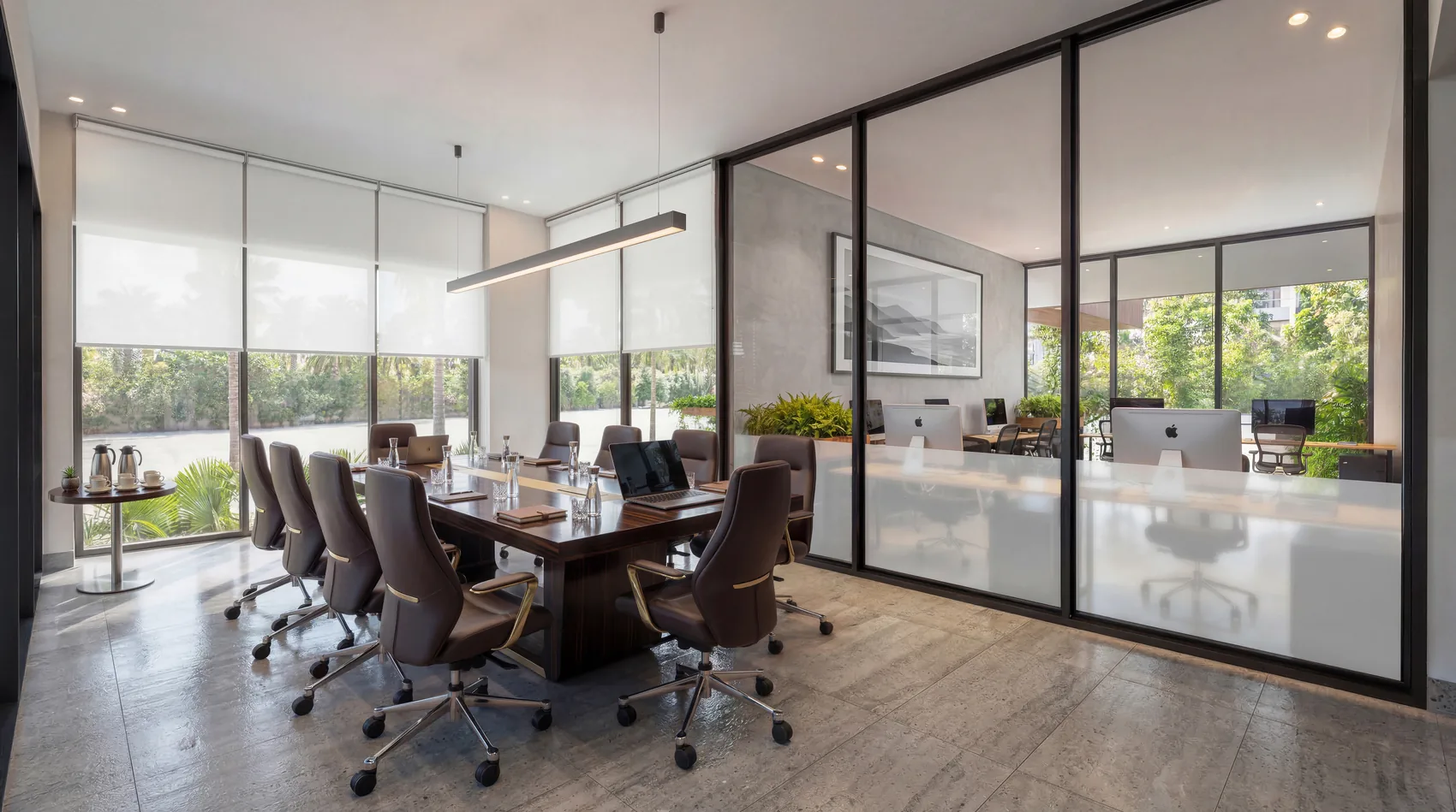 Espace de coworking - image de synthèse