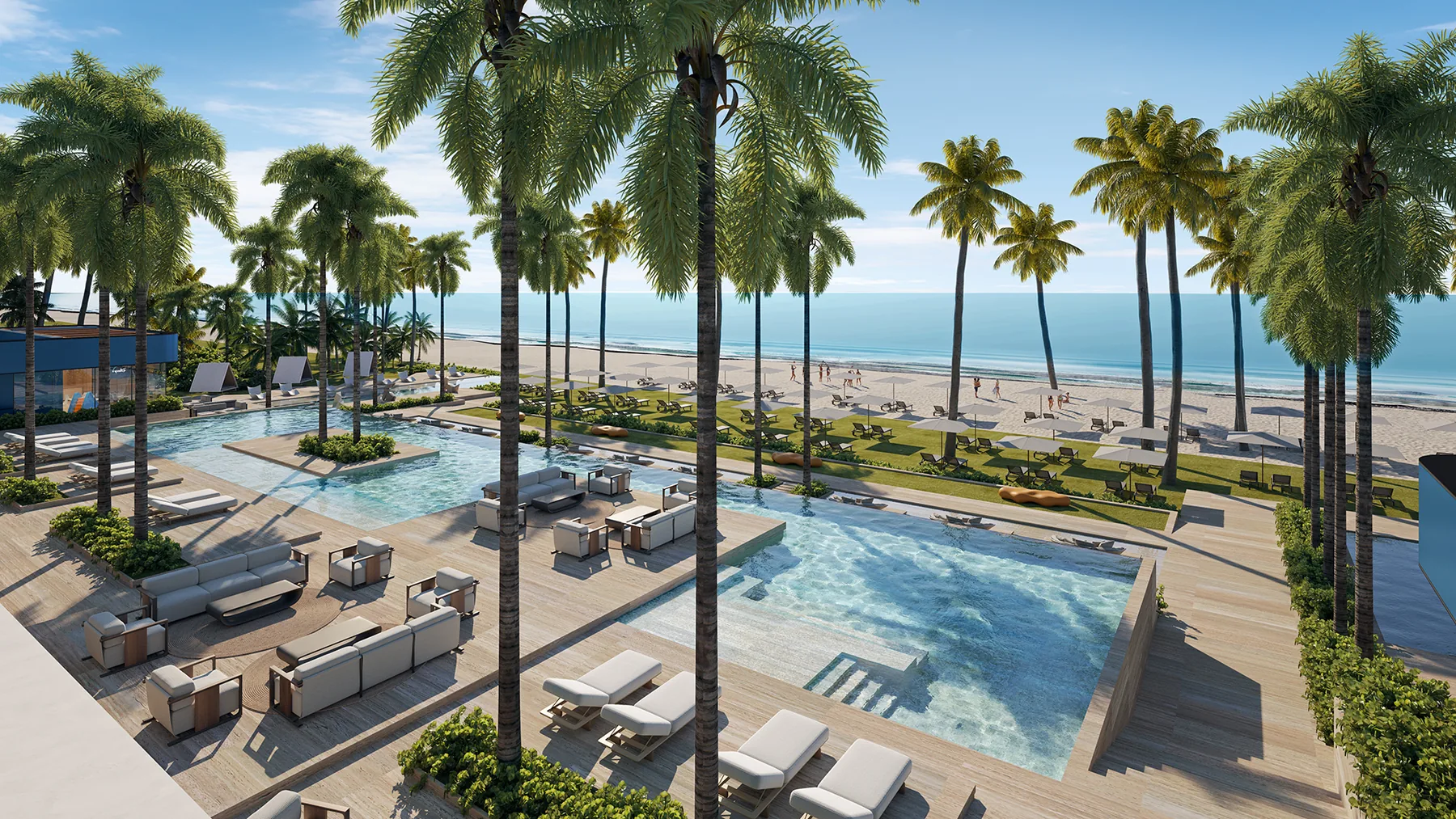 Project view — illustrative rendering